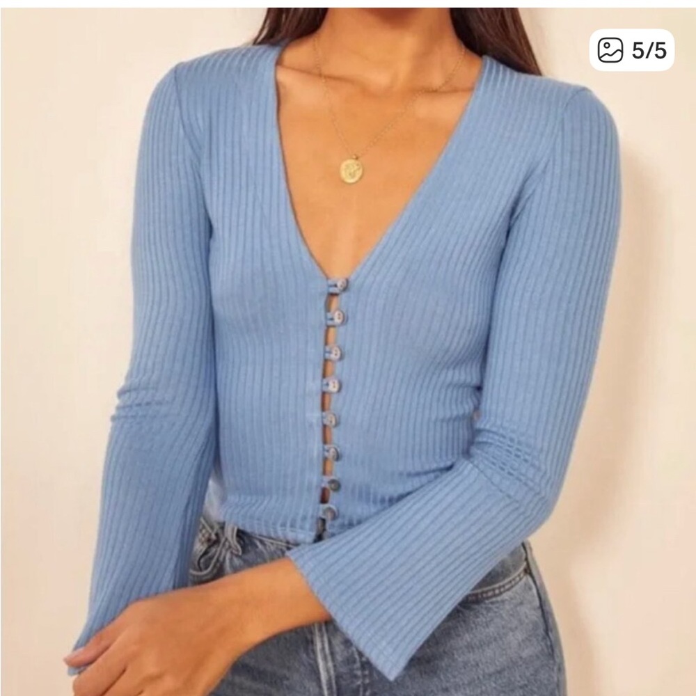 Gellar top- Persian blue